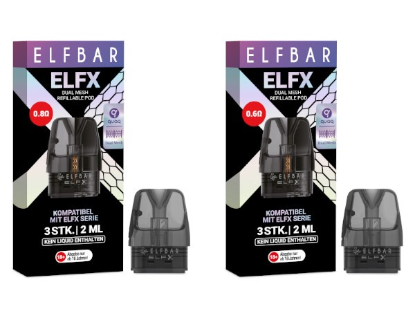 ElfBar ELFX POD 0.6/ 0.8ohm 2ml