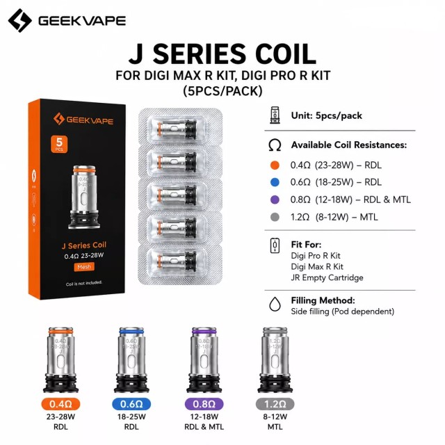 Изпарителна глава Geekvape J - серия