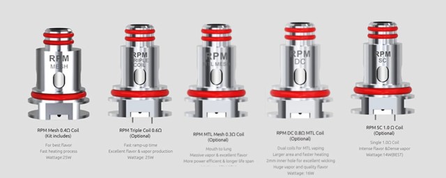 SMOK RPM Mesh изпарителна глава