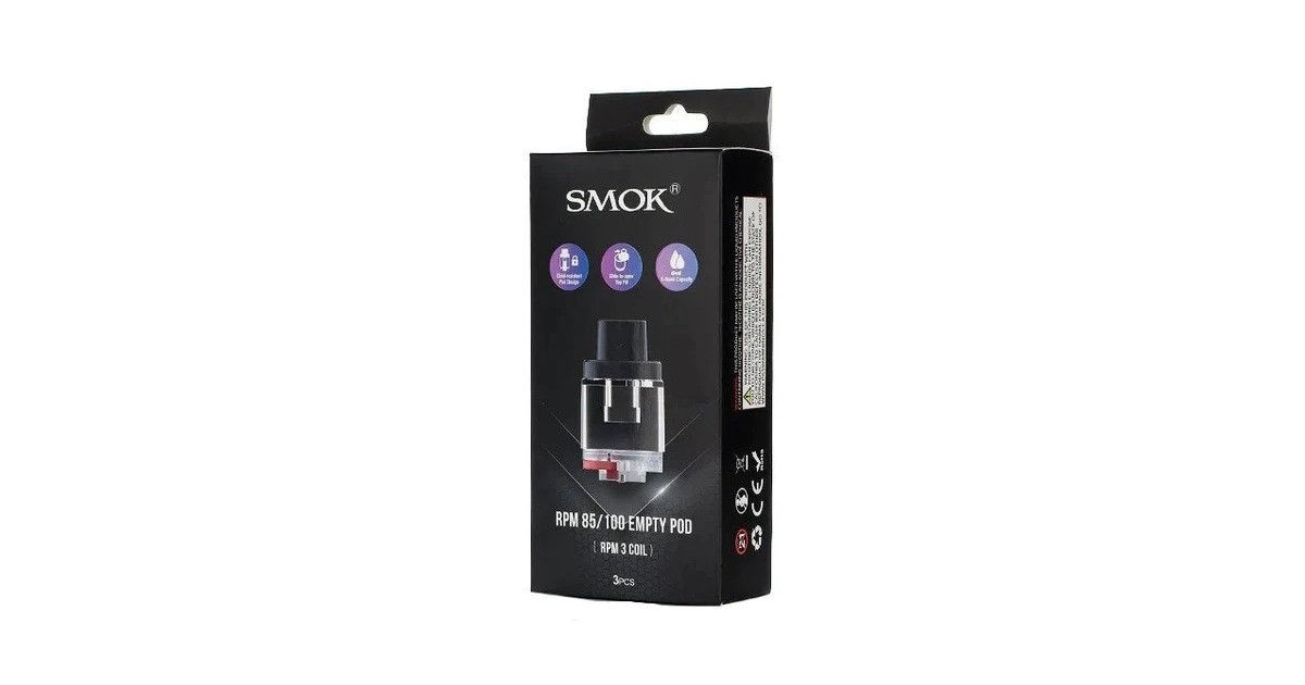 Smok RPM 85/100 Empty Pod(RPM3 coil) 6ml