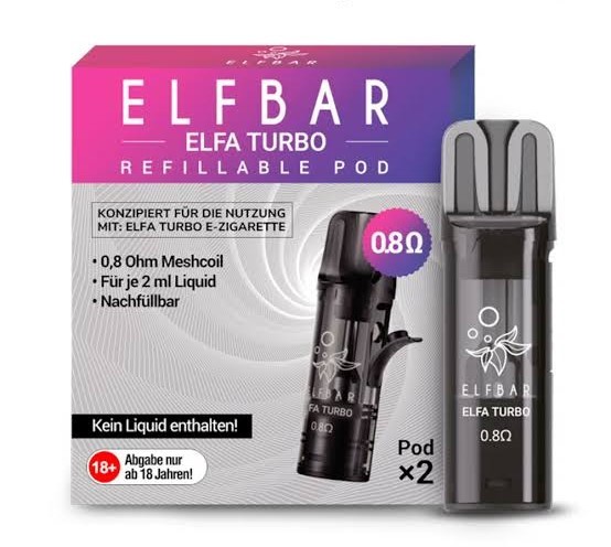 Elfbar Elfa Turbo Под с повторно пълнене