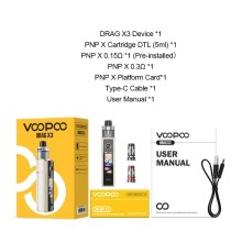 VooPoo Drag X3 Pod Kit 80W 5ml 