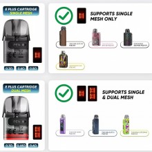 Lost Vape E Plus Dual Mesh POD 3ml