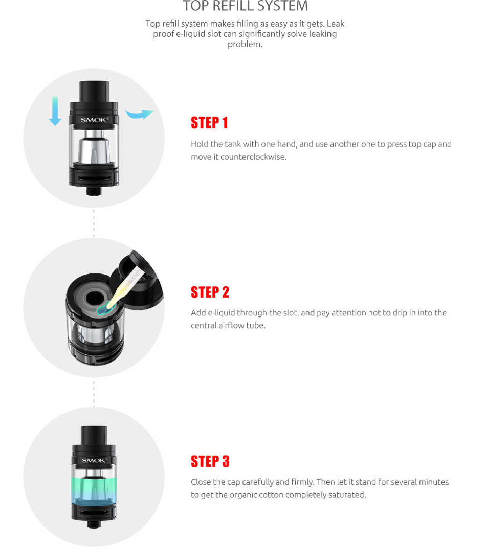 Комплект SMOK Priv V8 с бебешка W / O батерия TFV8