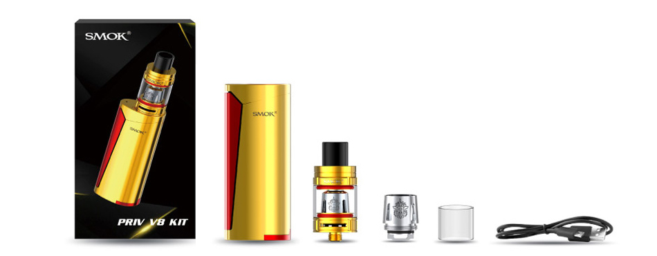Комплект SMOK Priv V8 с бебешка W / O батерия TFV8