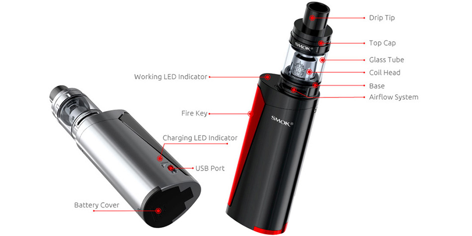 SMOK Priv V8 стартов комплект 60W