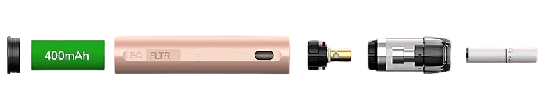 Innokin EQ FLTR Pod Kit Red | VaperBG.com